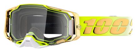 100% Armega Goggle klares Glas