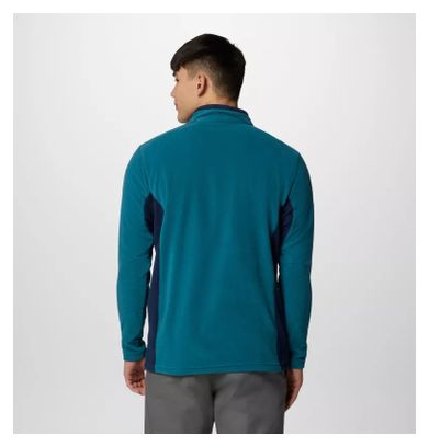 Heren Columbia 1/2 Zip Klamath Range II Fleec Blue