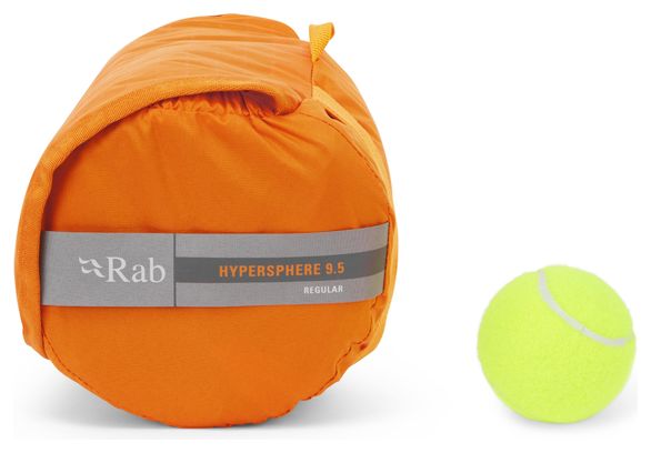 Materasso gonfiabile Unisex Rab Hypersphere 9.5 Arancione/Grigio