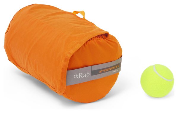 Materasso gonfiabile Unisex Rab Hypersphere 9.5 Arancione/Grigio
