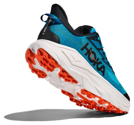 Hoka Challenger 8 Blue/Orange Men's Trail Shoes