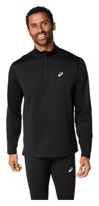 Asics Core Winter Nero Uomo 1/2 Zip Thermal Top