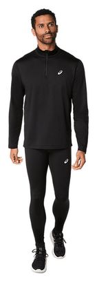 Asics Core Winter Nero Uomo 1/2 Zip Thermal Top