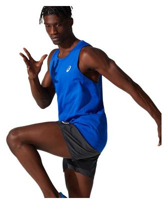 Asics Core Run Tank Top Blue