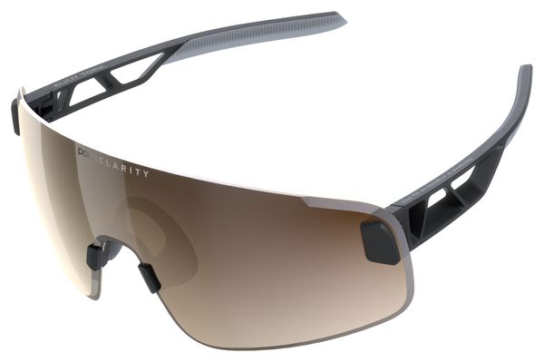POC Elicit Sunglasses in Black/Clarity Trail/Partly Sunny Silver