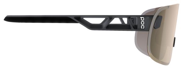 POC Elicit Sunglasses in Black/Clarity Trail/Partly Sunny Silver