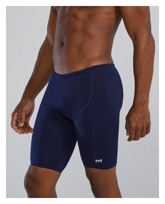 Maglia da uomo blu tinta unita di Tyr