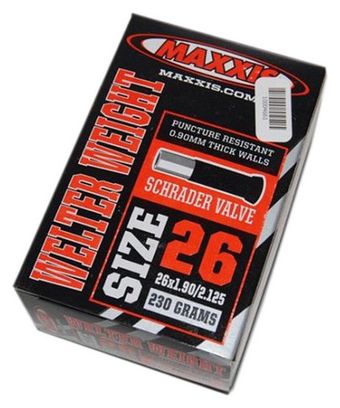 Misuratore del tubo interno MAXXIS Peso 20 x 1,9 / 2,15 &#39;&#39; Schrader Valve