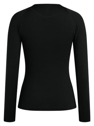 Baselayer Langarm Rapha Merino Schwarz Frau
