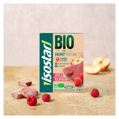 Organic Raspberry Isostar Fruit Pasta 4X25G