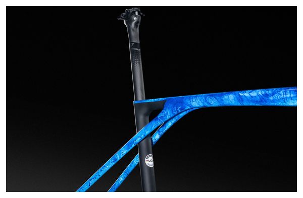 Lapierre Xelius SL Thibaut Pinot Edition wit/blauw racefietsframe-set