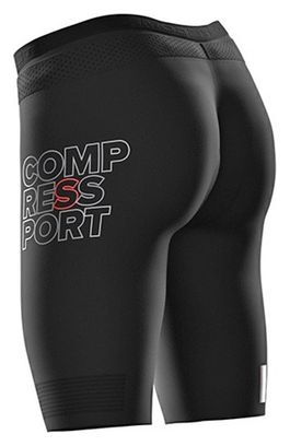 Cuissard Femme Compressport Triathlon Under Control Noir
