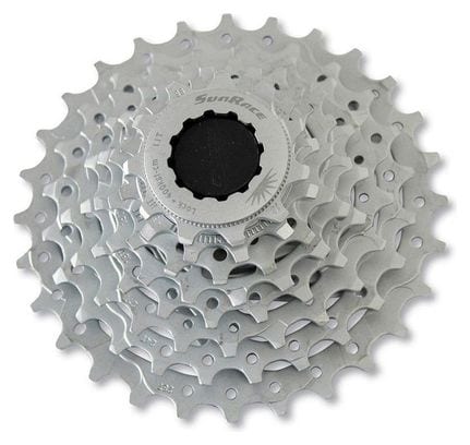 SUNRACE Cassette 8 vitesses CSR86 11-23T - Argent