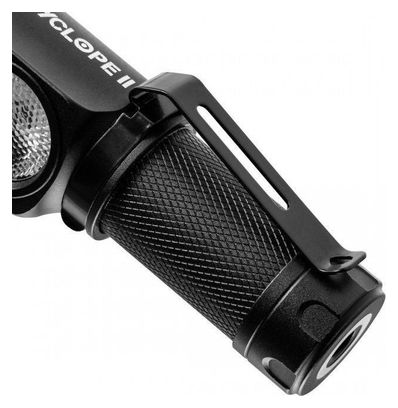 Lampe frontale Mactronic Cyclope II Haute Puissance - 600 lumens-Noir