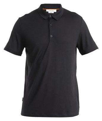 Icebreaker Merino 150 Tech Lite III Short-Sleeve Polo Black - Main Image