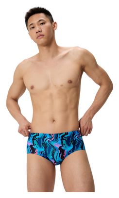 Costume da bagno Speedo Club Training blu/nero da uomo
