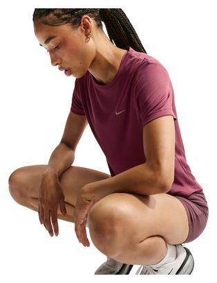 Maglietta da corsa Nike Tempo rosa da donna