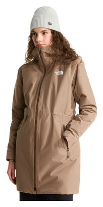 Parka The North Face Hikesteller beige para mujer