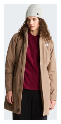 Parka The North Face Hikesteller beige para mujer