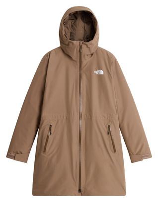 Parka The North Face Hikesteller beige para mujer