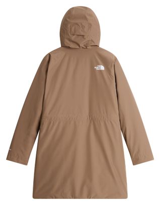 Parka The North Face Hikesteller beige para mujer