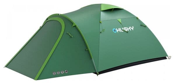 Husky Bison 4 Plus - tente classique - 4 personnes - Vert