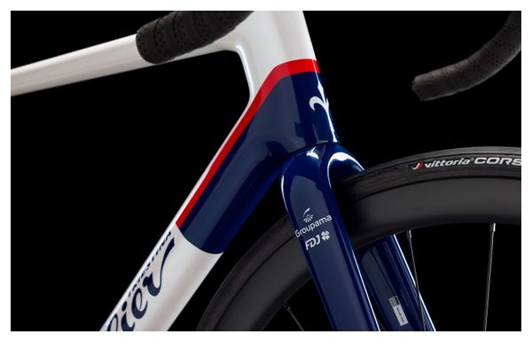 Wilier Triestina Verticale SLR Racefiets Shimano Dura-Ace Di2 12S 700 mm Groupama-FDJ Wit Blauw 2024