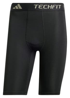 adidas Techfit Radhose Schwarz Herren