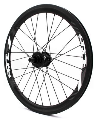 Paire de Roues Carbone Pride Gravity Gloss Expert V-Brake 28H Noir