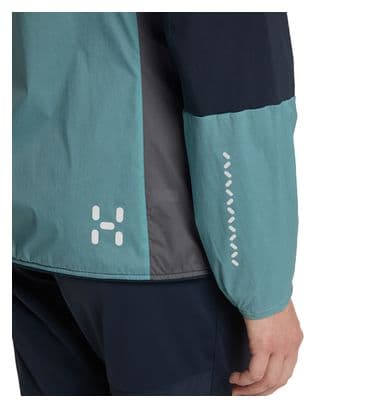 Langärmelige Jacke Women Haglöfs L.I.M Alpha Hood Blau