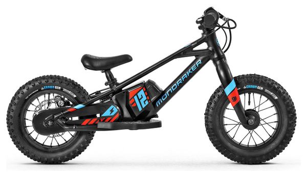 Bicicleta Mondraker Grommy 12 e-Balance 80 Wh 12'' Negro Azul 2022 3-5 años