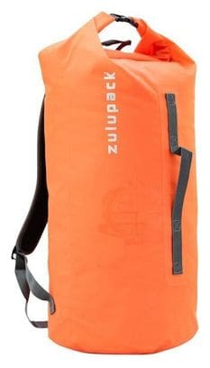 Sac à dos tube étanche 45L orange Zulupack