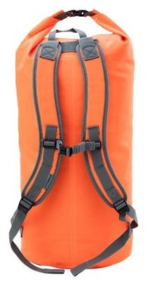 Sac à dos tube étanche 45L orange Zulupack