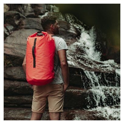 Sac à dos tube étanche 45L orange Zulupack