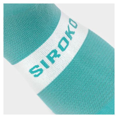 Chaussettes vélo Cyclisme Homme et Femme S1 Cyan Trollstigen Cyan