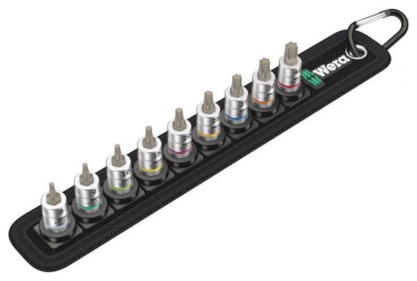 Wera-Jeu de douilles Zyklop à embout TORX-Belt A 3