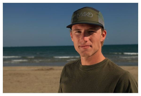 Cappello da corsa Mako Khaki