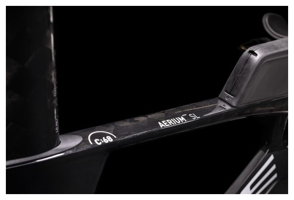 Cube Aerium C:68 SL (Low) Triathlonrad Sram Force eTap AXS 12S 700 mm Carbon Grau Schwarz