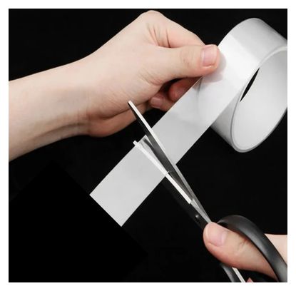 Transparentes Schutzband für Fahrradrahmen – 5 cm × 10 m – Kratzschutz und unsichtbar