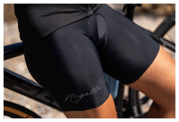 Cuissard Velo Avec Bretelless Rogelli Prime 2.0 - Femme - Noir