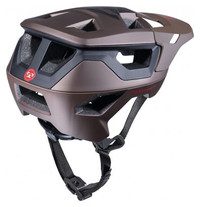 Casco marrón de Kenny Rocket