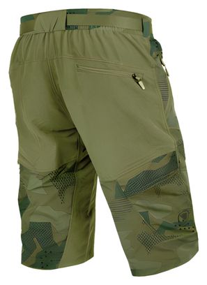 Endura Hummvee Camo Shorts Olijf Groen