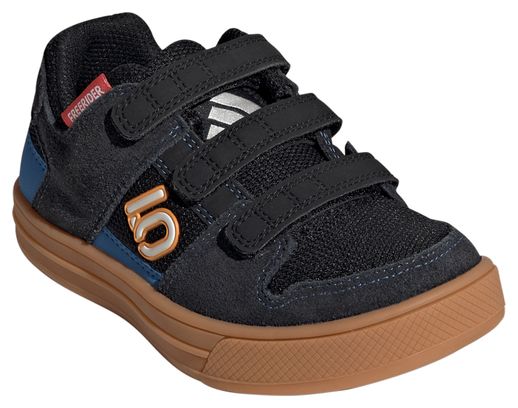Scarpe da MTB adidas Five Ten Freerider Hook-and-Loop Nero/Blu Junior