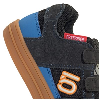 Scarpe da MTB adidas Five Ten Freerider Hook-and-Loop Nero/Blu Junior
