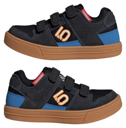 Scarpe da MTB adidas Five Ten Freerider Hook-and-Loop Nero/Blu Junior
