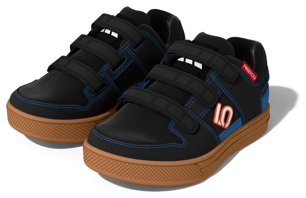 Scarpe da MTB adidas Five Ten Freerider Hook-and-Loop Nero/Blu Junior