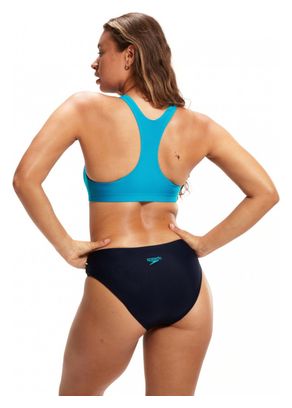 Speedo Colourblock Splice 2 pezzi Costume da bagno blu
