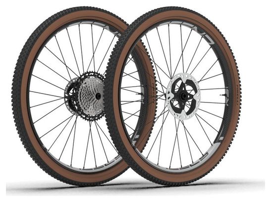 Paire de Roues Legend Wheels 29" Race RS4 - 15X110 - 12X148mm - DT 350 Boost - Disc Centerlock - Sram XD