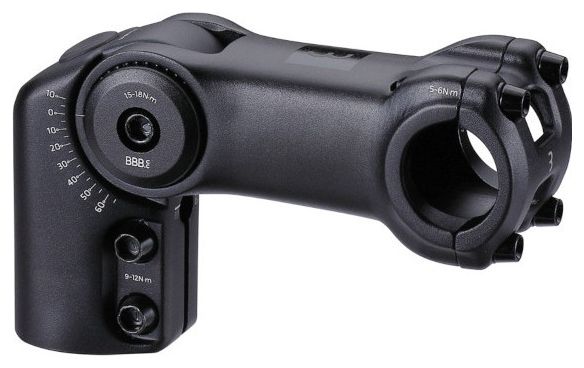 BBB HighFix Verstelbare Stuurpen 25,4 mm Zwart
