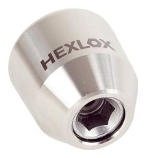 Hexlox HexNut Replacement Nut for Hexlox Insert 6mm Silver